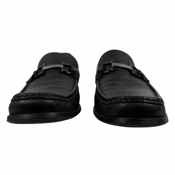 Salvatore Ferragamo Grandioso Gancini Bit Leather Loafer Black Size 10D/ 11 main image 13